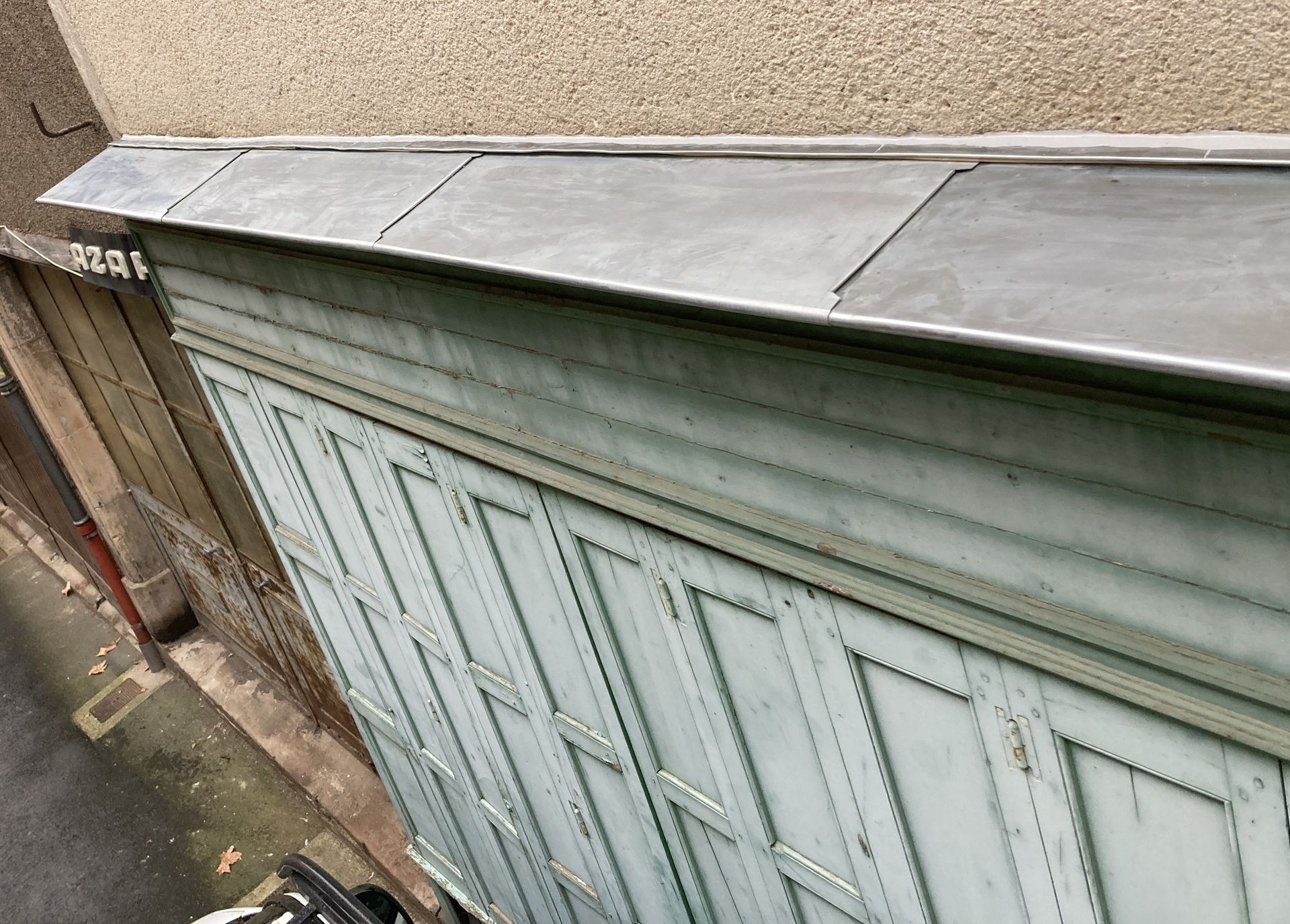 Couverture en zinc